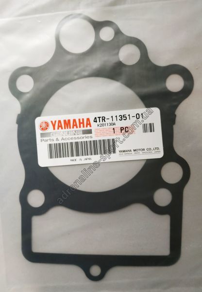 Прокладка цилиндра Yamaha XVS400 DragStar OEM 4TR-11351-01-00 707548505 фото