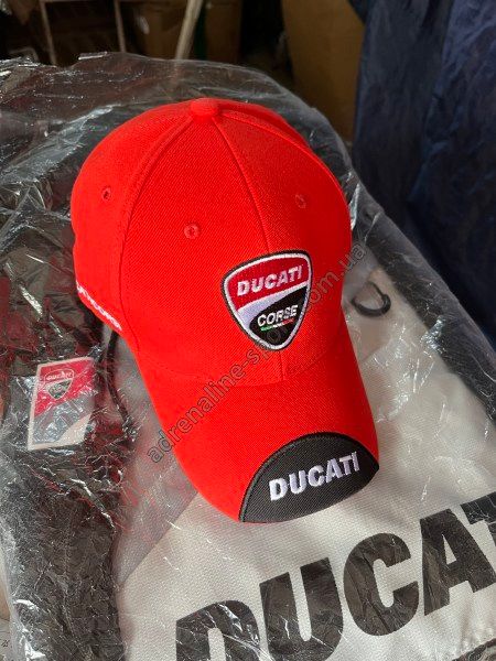 Бейсболка (кепка) DUCATI Corse - RED 975353021 фото