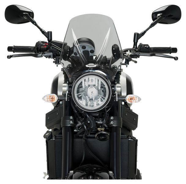 Ветровое стекло на мотоцикл с круглой фарой Scrambler Mini А-09010-3 фото