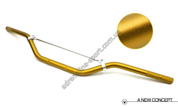 Руль эндуро алюминий 22mm - желтый 350538116 фото