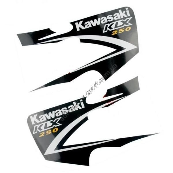 Наклейки на бак Kawasaki KLX250 467390484 фото