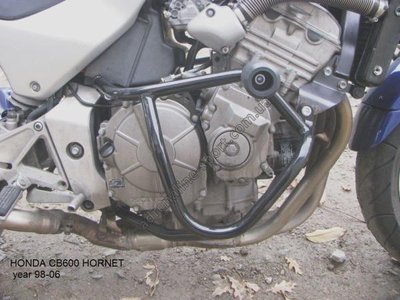 Защитные ДУГИ клетка Honda CB600 Hornet 98-02 (с крашпедами) 617057693 фото