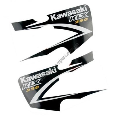 Наклейки на бак Kawasaki KLX250 807881683 фото