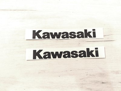 Наклейки Kawasaki на стекло ветровое , панели пластика (Standart) 243021285K фото
