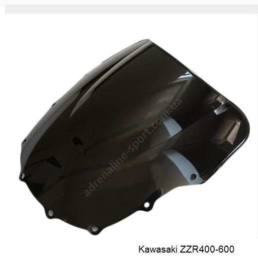 Стекло ветровик Kawasaki ZZR400-600 (темное) 540144598 фото