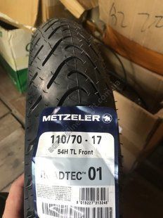 Мотошина покрышка METZELER 110/70-17 ROADTEC 01 (Front) 690216607 фото