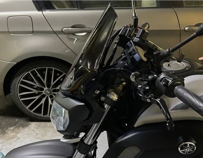 Скло вітровик на Yamaha FZ 07 / MT07 458664721 фото