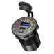 Моторозетка Type-C + USB + Voltmeter 20Вт (врезная) EU 515739018 фото 1