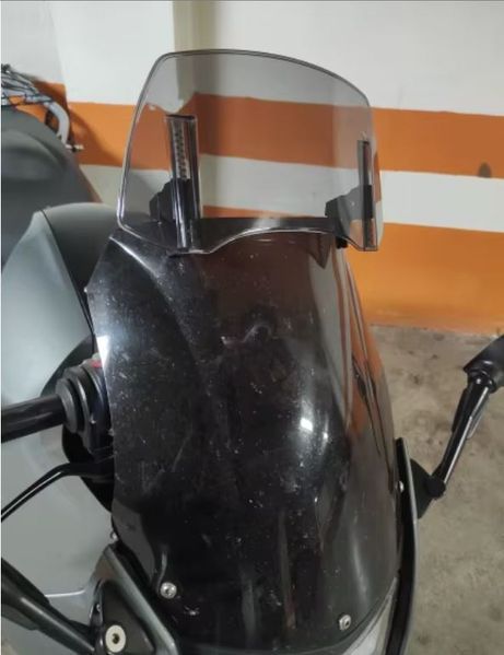 Додаткове Скло спойлер на Suzuki V-strom, BMW GS, Honda Africa twin, Yamaha Fazer універсальне A-04340L фото