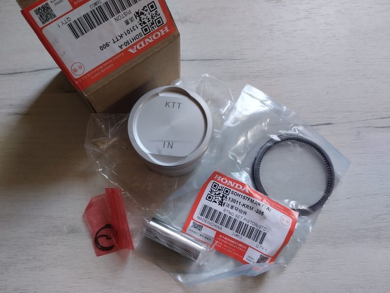 Поршень + кільця (STD) HONDA XR150L OEM PARTS 212333616 фото