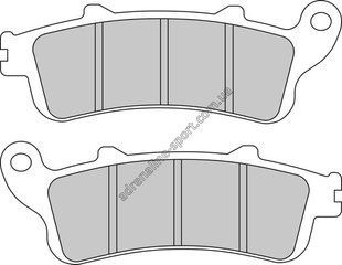 Тормозные колодки HONDA NT650-700 / VFR800 / XL1000V / CBR1100 / ST1100-1300 Ferodo FDB2098 114428889 фото