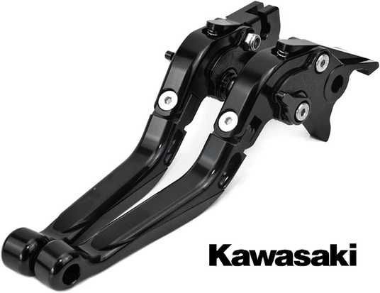 Курки рычаги сцепления тормоза Kawasaki Z250 Z300 NINJA (Aluminium
