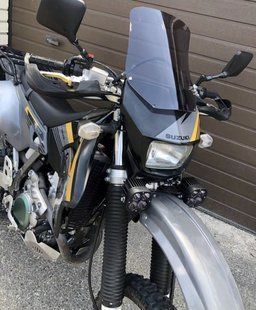 Вітрове скло на щиток фари Suzuki DR250, DR650, DRZ400, Honda CRF250, XR650 А-011750 фото