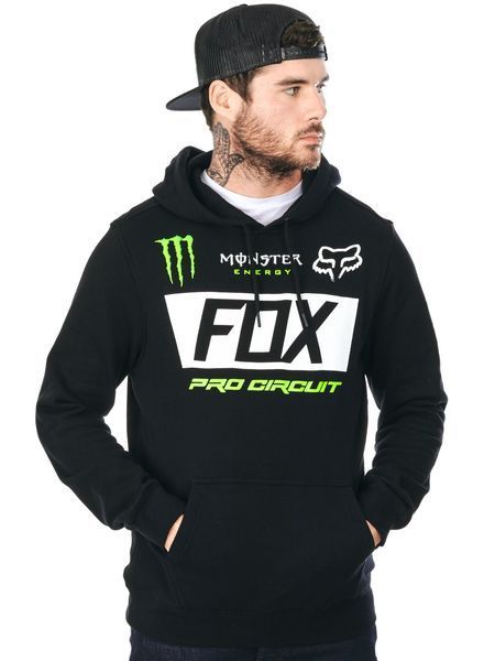 Кофта Толстовка Fox Paddok Zip Hoodie Monster Energy 906731064 фото
