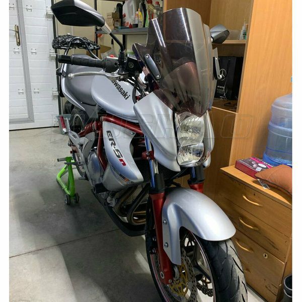 Скло вітровик на Kawasaki Z750/Z1000/ER-6N - універсальне 118226039 фото
