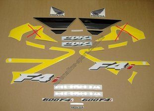 Наклейки Honda CBR600 F4i комплект 240305388 фото