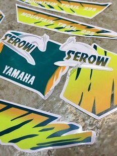 Наклейки на Yamaha XT225 Serow - комплект 738095755 фото