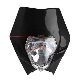 Фара эндуро-стрит KTM UNIVERSAL (Черный) 898082656 фото