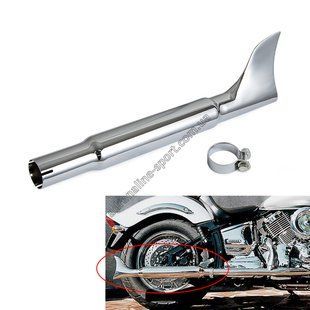 Выхлопная труба прямоток Yamaha DragStar V-Star XVS650 XVS1100 (TUNING) 442813510 фото