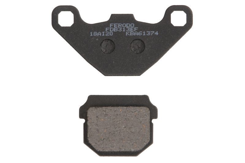 Гальмівні колодки Kawasaki KL250 | KLE400 KLE500 (REAR) Ferodo organic 3871478567 фото