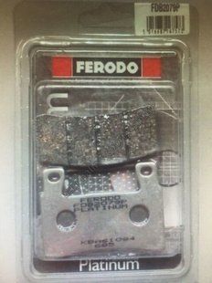 Тормозные колодки на мотоцикл (передние) Ferodo FDB2079P 477101099 фото