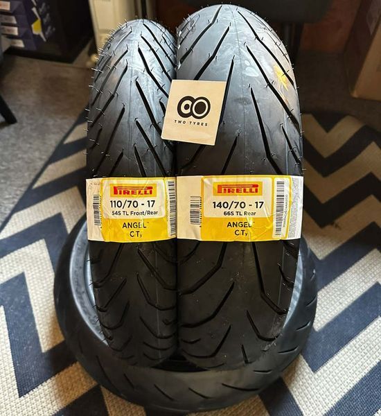 Мотошина покришка Pirelli Angel City 110/70-17 (Front) 615681827 фото