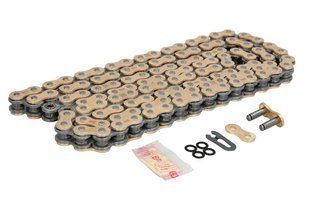 Цепь DID 520VX3G>120 X-Ring (Gold) HONDA CRF250L/CRF300L | Kawasaki EN650 Vulcan 17531830C фото