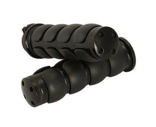 Ручки руля Custom HONDA VT / VTX | Yamaha XVS / XV 25mm Black 7219290620 фото