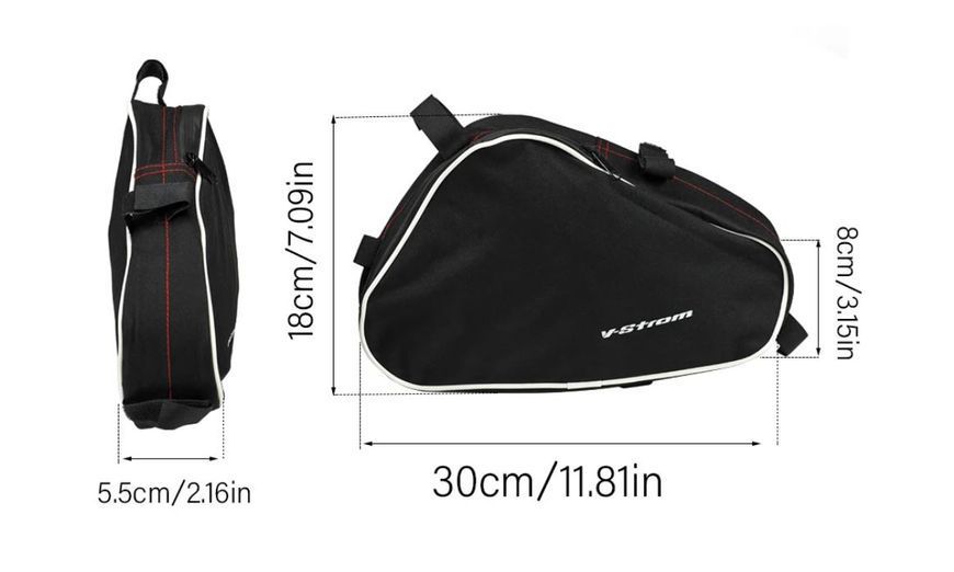 Сумки на дугі бокові Suzuki DL650 Vstrom DL1000 А-003660 фото