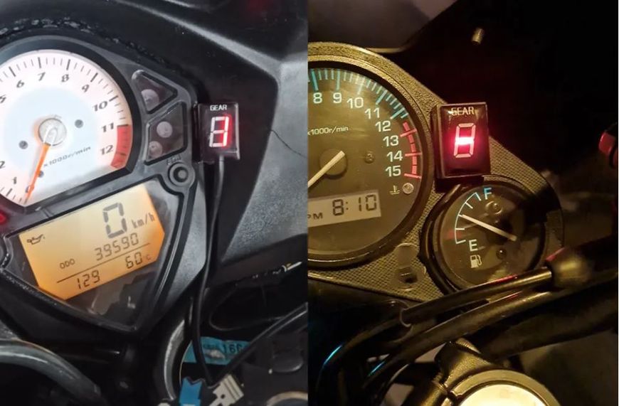 Индикатор перереключения скорости на Suzuki Vstrom DL650, DL1000, GSX-R, SV650, Bandit А07410 фото