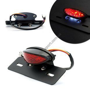 Стоп сигнал Тюнинг LED 2 на Caferacer кафе рейсер Yamaha XVS custom 443486583 фото