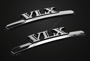 Наклейка шильдик на боковую панель HONDA VLX (2 шт) 894134069 фото