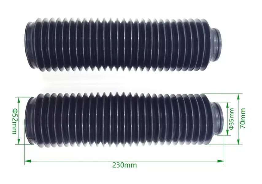 Гофри на вилку Yamaha XG 250 Tricker (Univarsal) 6033420034 фото